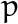 p