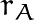 r_A