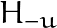 H_{-u}