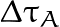 \Delta \tau_A