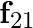 \textbf{f}_{21}