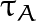 \tau_A
