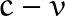 c-v