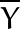\overline{Y}